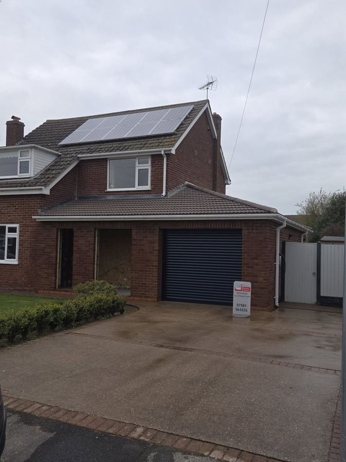 Recent building work by J B Building Contractor